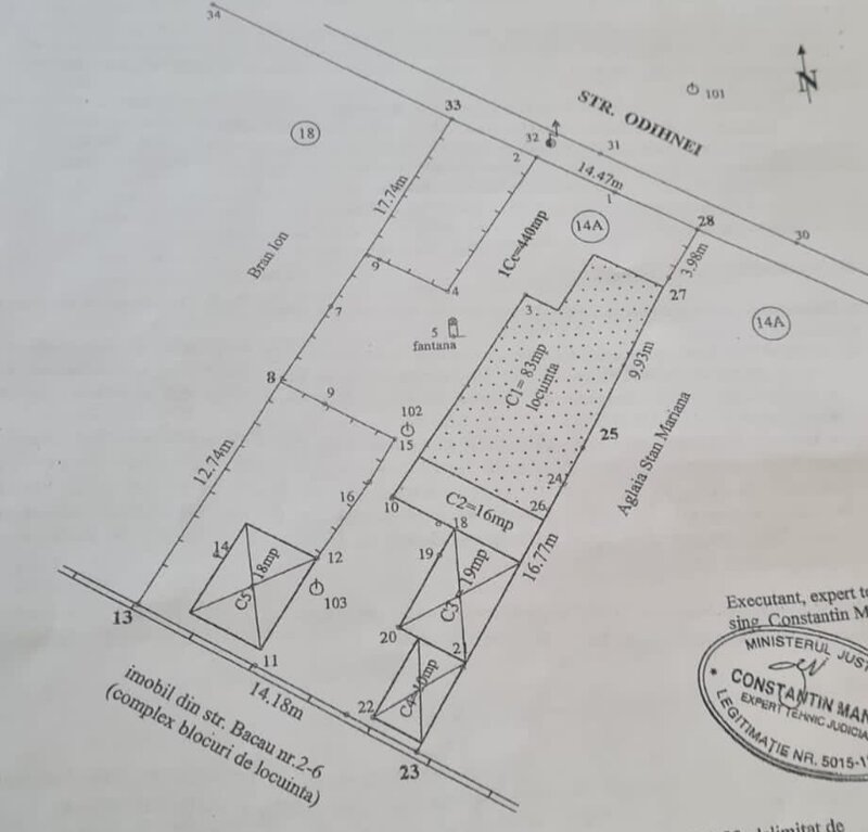 Salaj, parc Humulesti,